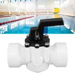 Pool Diverter Valve 3 Way Diverter Valve G1‑1/2in Female Thread Wide Applicable Stable Performance Easy Installation for Spa