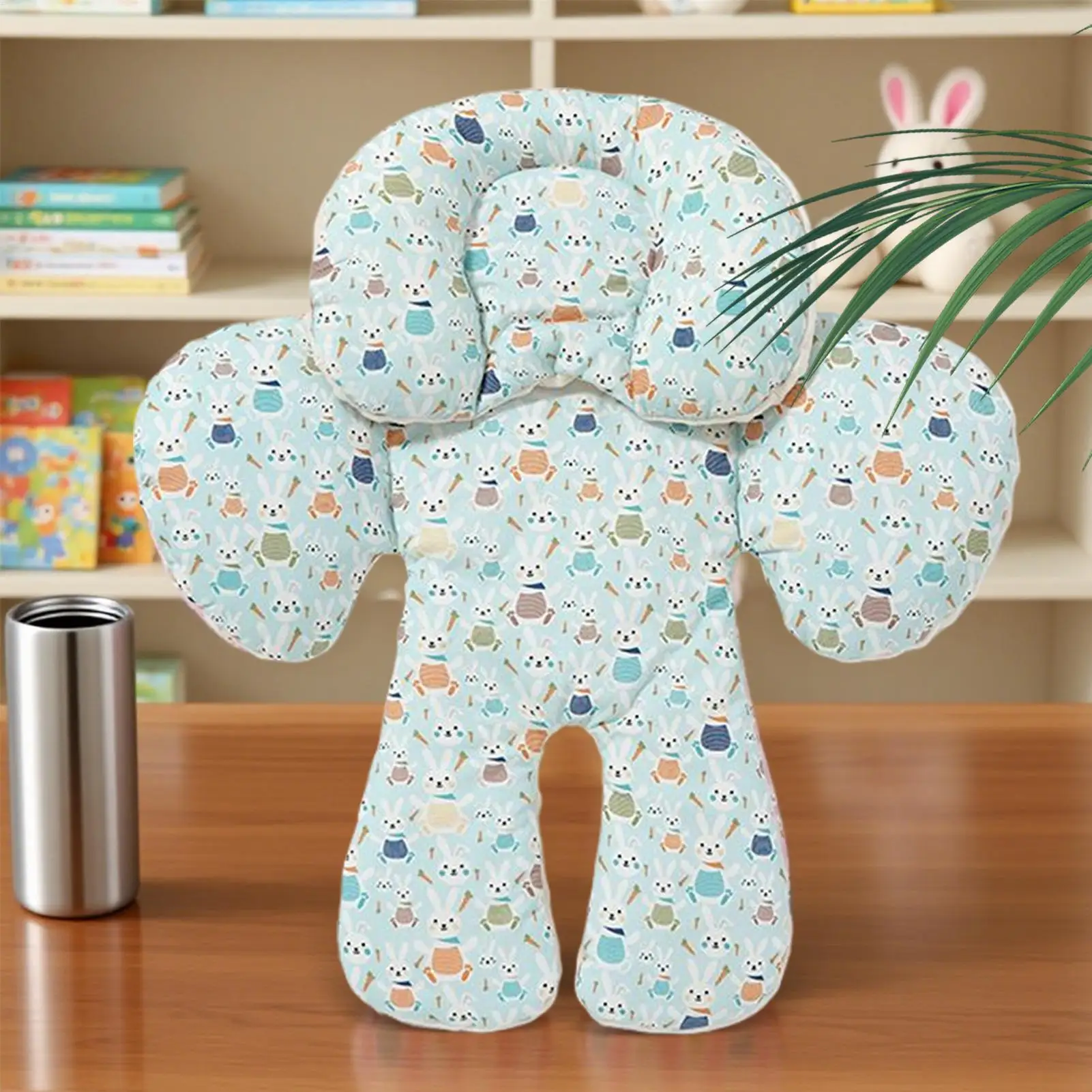 아기 자동차 좌석 쿠션 아기를위한 자동차 좌석 쿠션 이동식 머리 지지대 차량 SUV 용 조절 가능한 높이 보호대 커버 쿠션