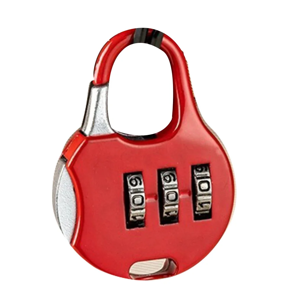 3 Digits Padlock Suitcase Parts Easy Installation Replacement Spare Study Compact Exquisite Lightweight Accessories