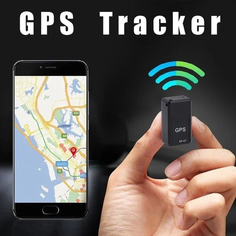 GF-07 GPS Tracker Car Anti-Theft Anti-lost Locator Strong Magnetic Mount Real Time Positioner Portable Safety Protective Tool