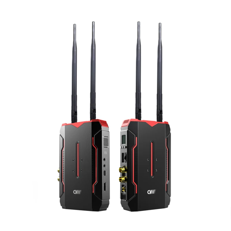 CVW Thunder 1000m 2-Channel Wireless Transmission System SDI HD-MI 1080P HD Video Transmitter Receiver for Live Wedding