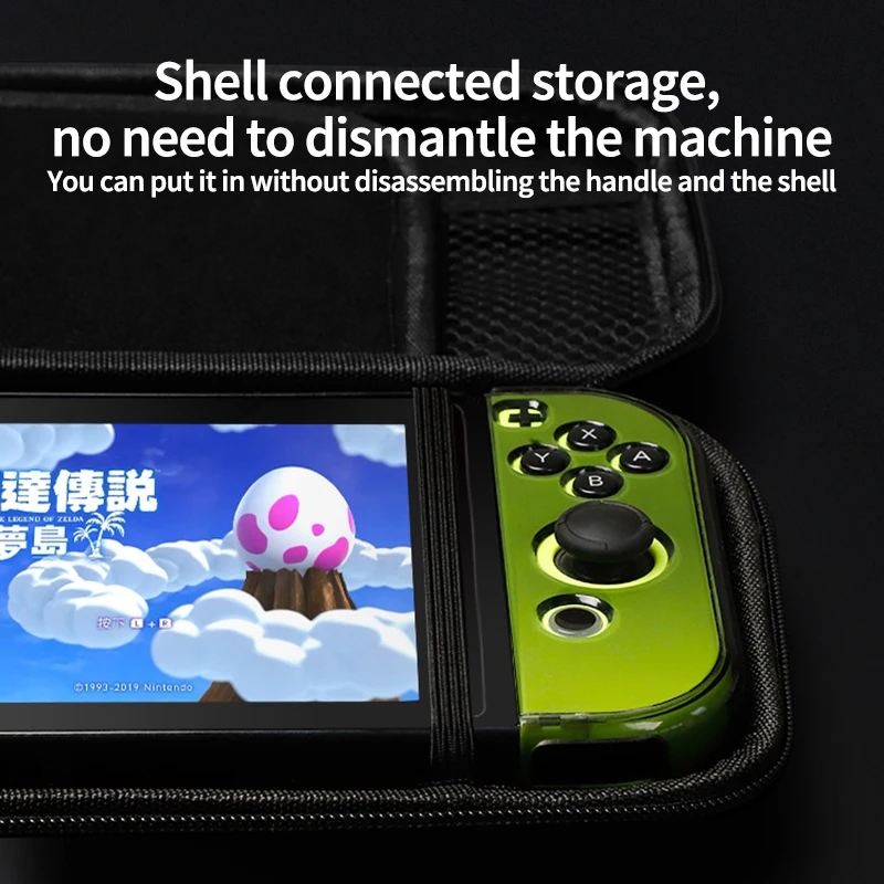 Suitable for Nintendo Switch Storage Bag 3C Digital Accessories Game Machine Earphones Mobile Power EVA Convenient Storage Bag