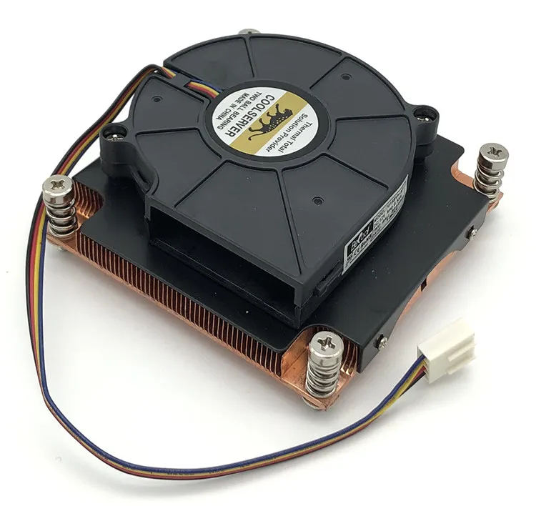 2011 1155 1151 Thin desktop computer multi-platform computer cpu radiator CPU fan pure copper air cooling