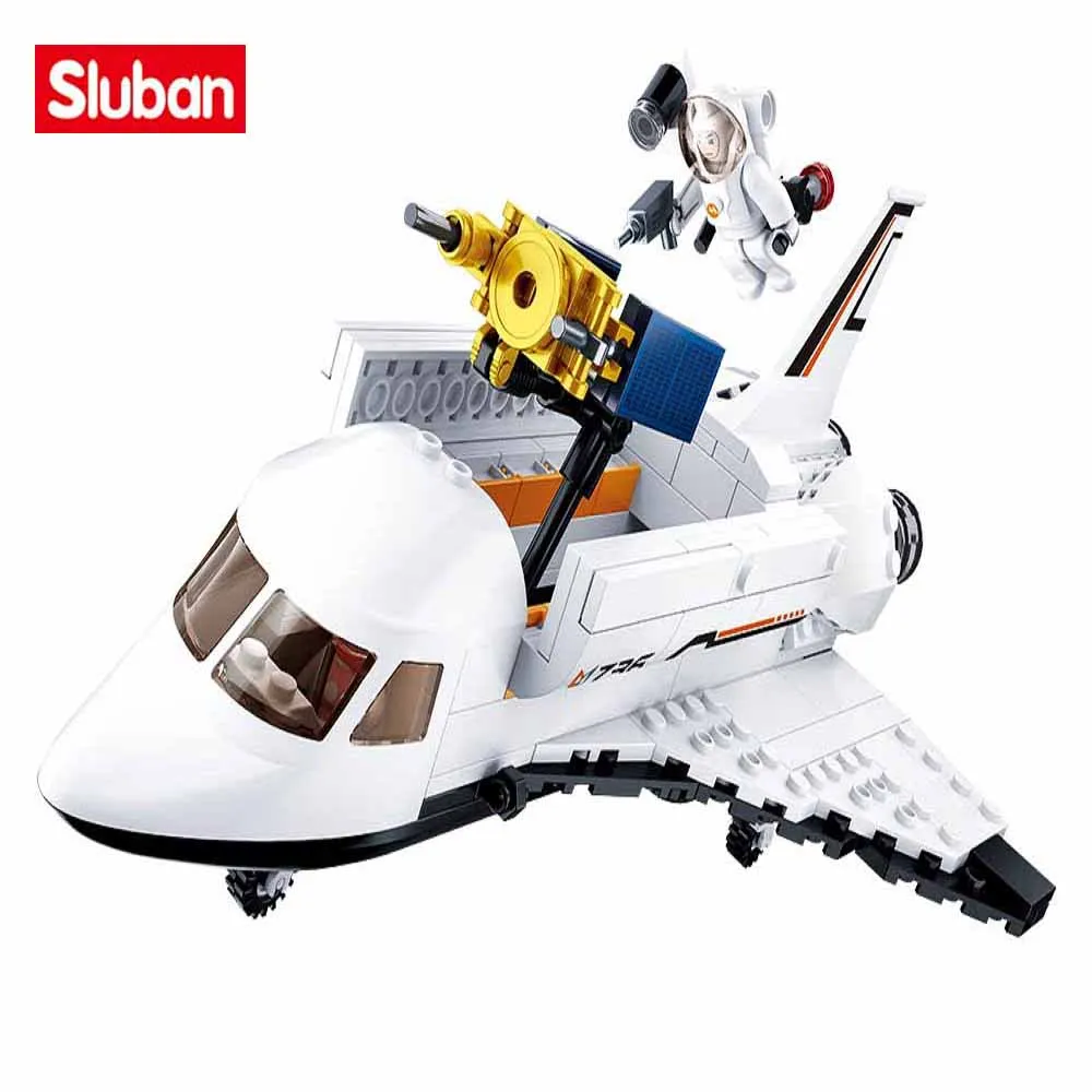 

Sluban Building Block Toys Space Shuttle 231PCS Model Bricks B0736 Compatbile With Leading Brands Construction Kits