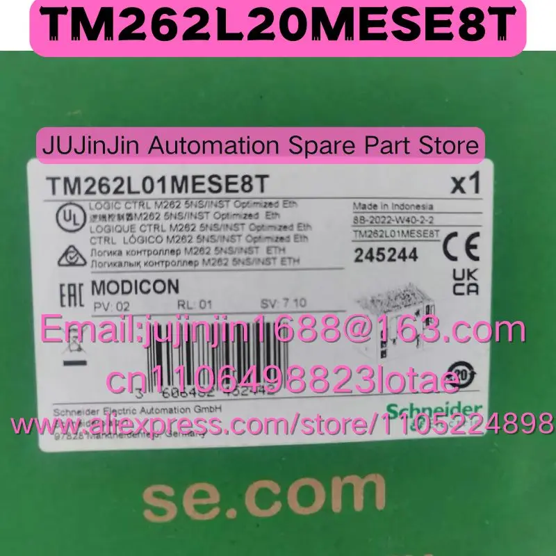 

TM262L20MESE8T Совершенно новый оригинальный, быстрая доставка