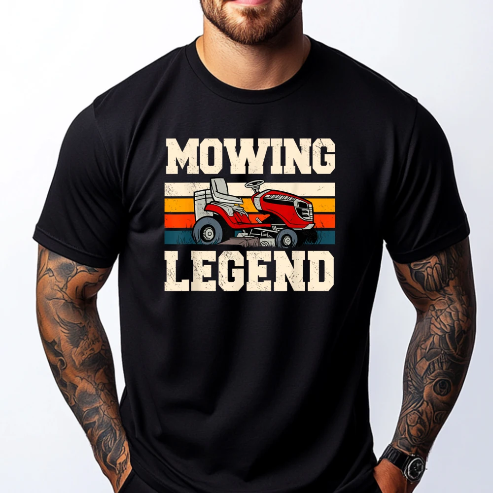 

Mowing Legend Lawn Mower Rotary Yard Grass Cutter Lawnmower Camisetas T-Shirts Party