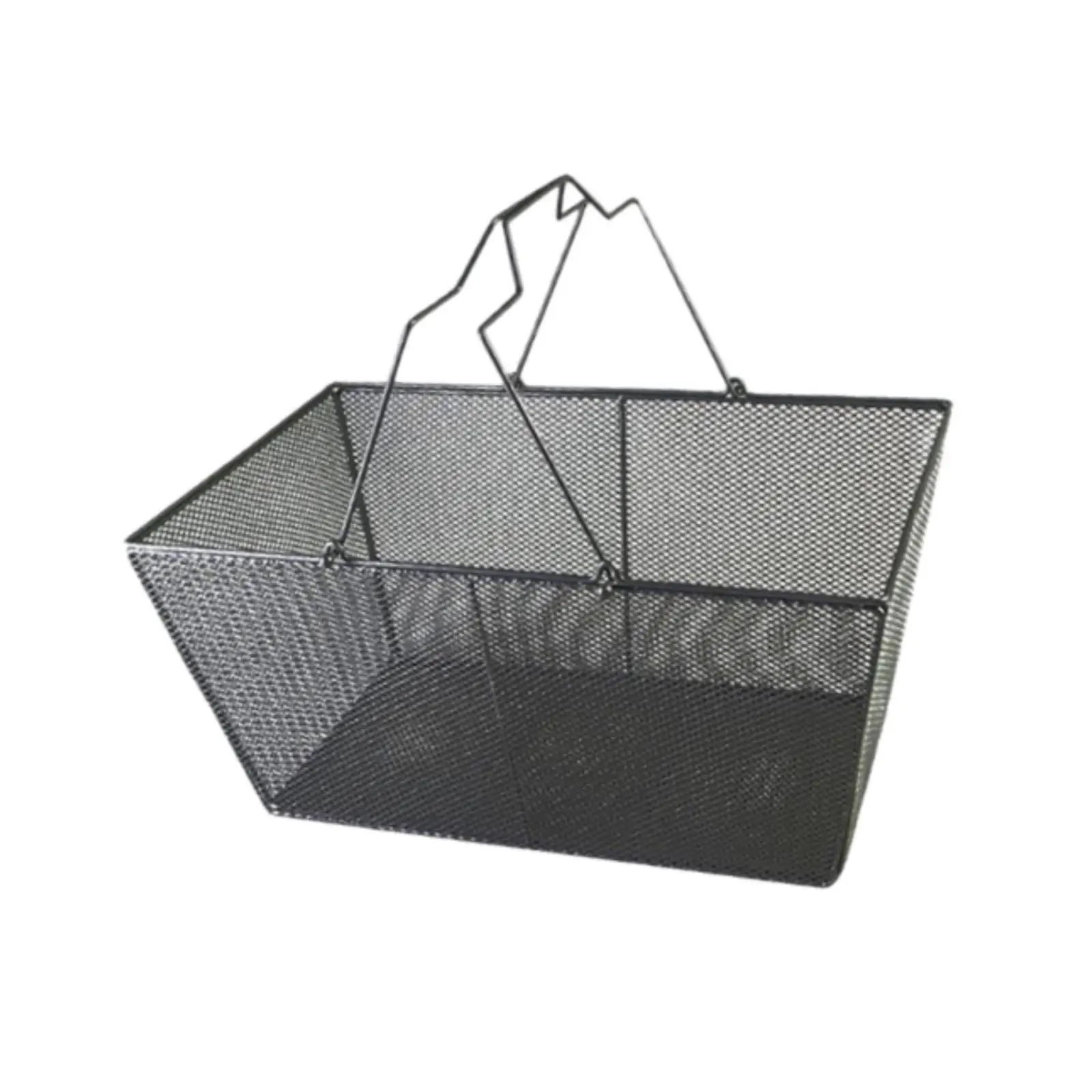 

Простая корзина для покупок с большой вместимостью, портативная, с ручкой, органайзер для хранения фруктов, для кухни, дома, магазинов, продуктов