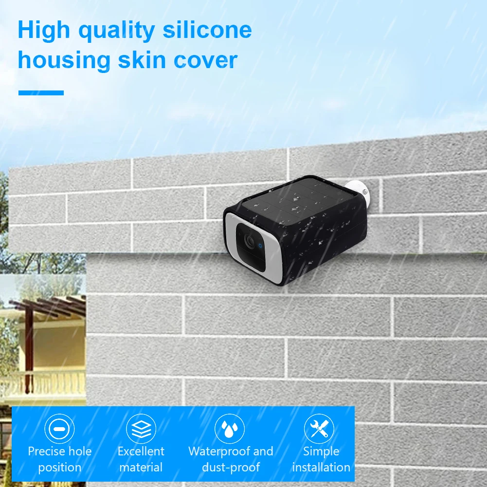 Capa de silicone contra raios  - Eufy Camera Solo Cam S40 avaliação e preço