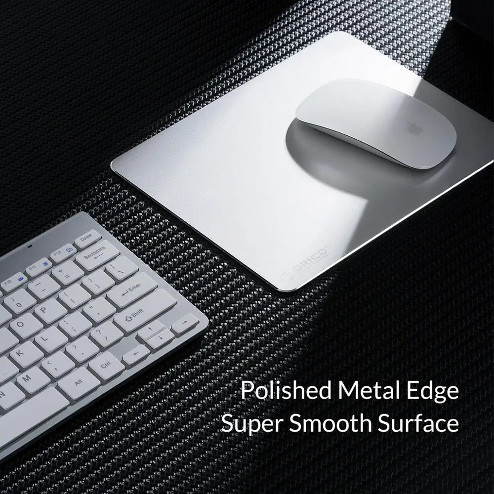 ORICO AMP2218 AMP3025 Mouse Pad Aluminum Alloy Hard Smooth Slim Double Side Waterproof Custom Gaming Mousepad PC Accessories