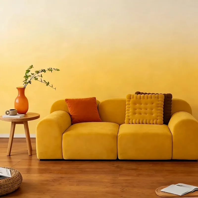 Burgundy flannel sofa gentle healing