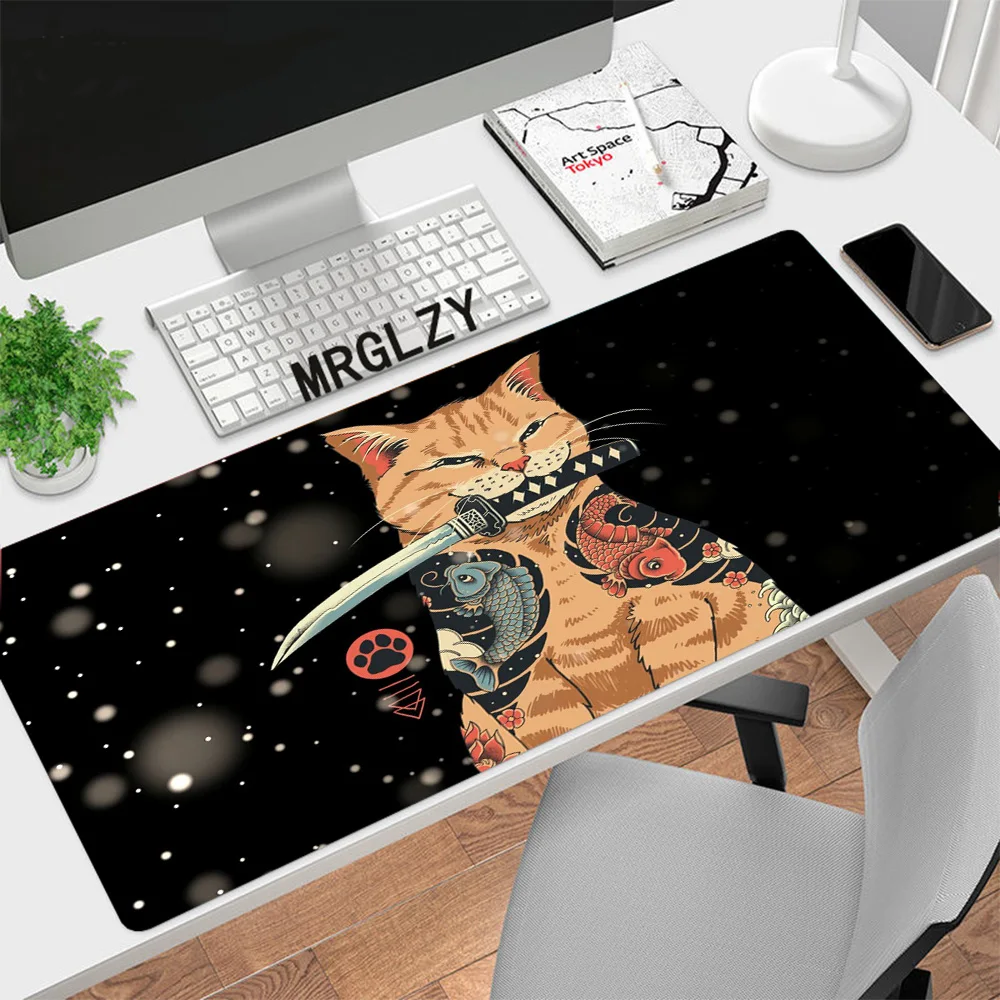 

Mousepad Computer Gamer Japanese Cuisine Art Mouse Pad Game Accessories Large Xxl Desk Mat Keyboard Desktop Mats Mouse Pad