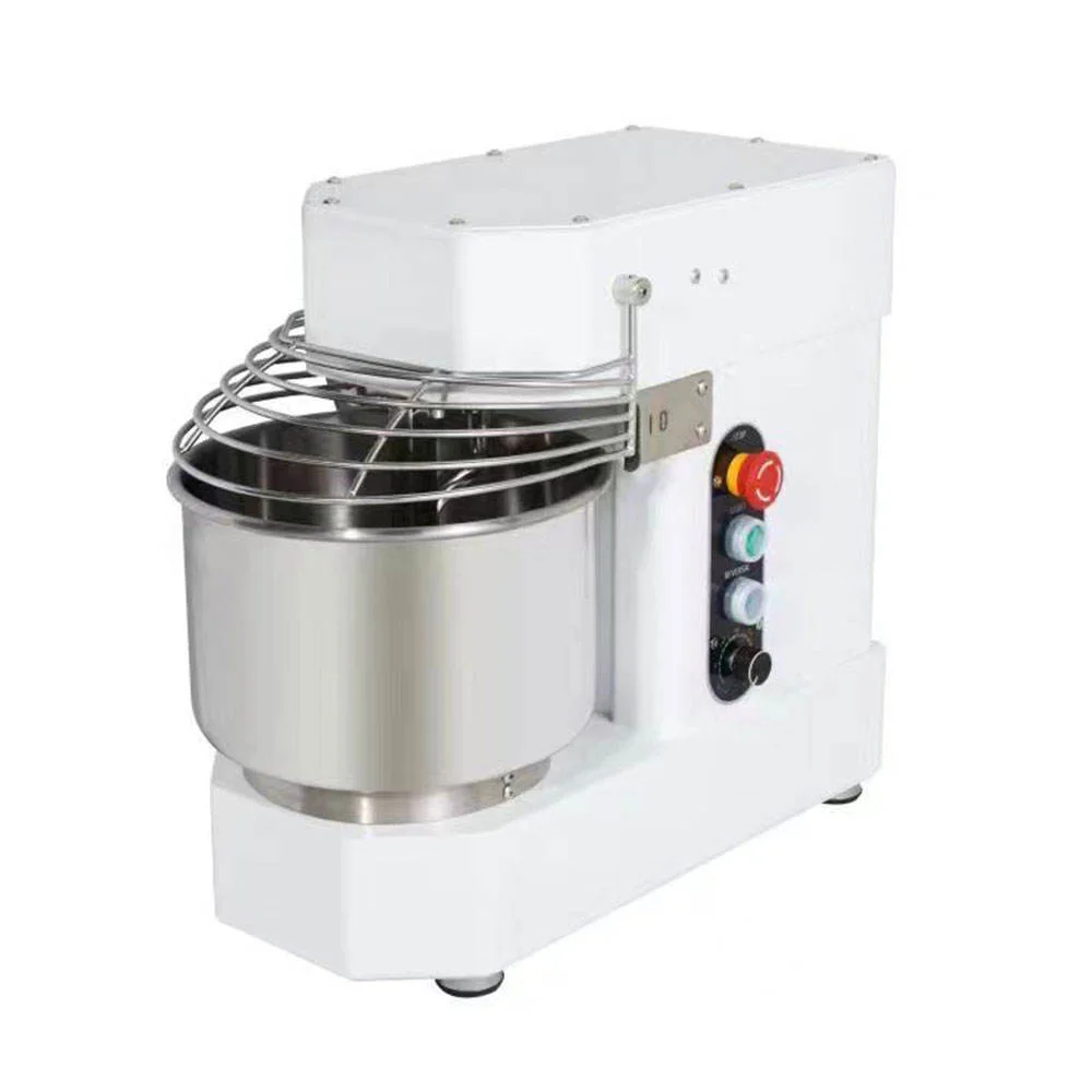 New 10L Commercial Industrial Stainless Steel Spiral Dough Mixer Non-Stick for Noodle & Bread for Baking