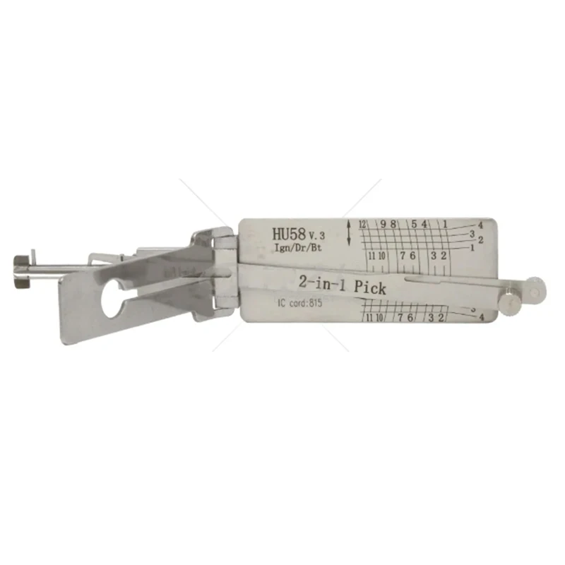 HU58 Lishi 2in1 For BMW before 2002 auto Lishi pick tool Reader locksmiths tool