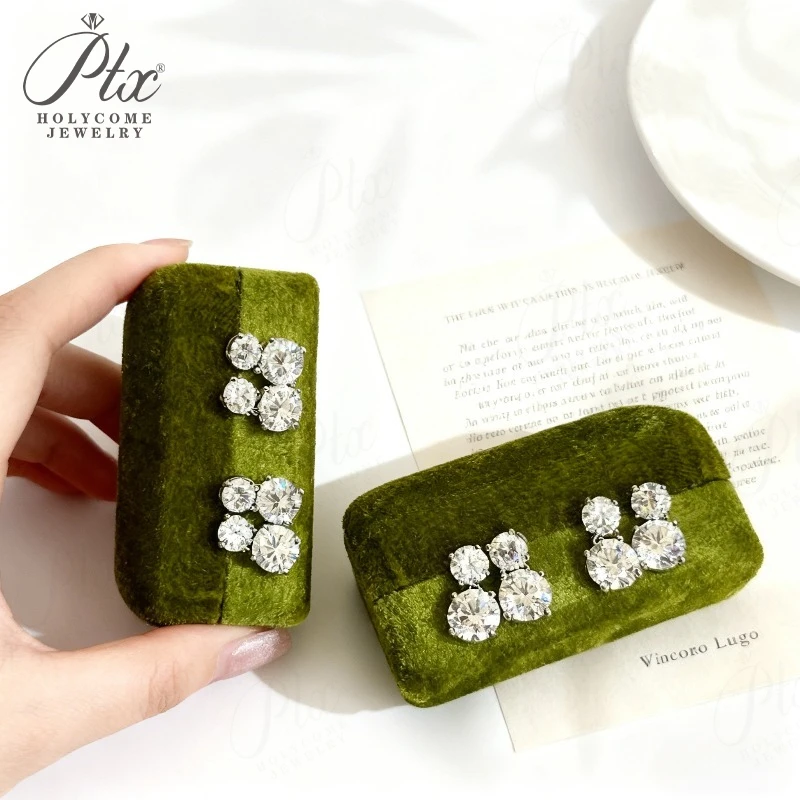 

Marquise Moissanite Earrings Slim-Cut Sparkling Stones for Fashion Women Ideal for Parties Workwear Thoughtful Gift Options