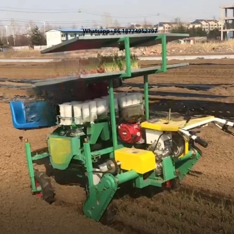Agricultural Machinery Automatic Pepper Seedling Trans Planter Planting Vegetable Transplanting Transplanter Machine for Farm