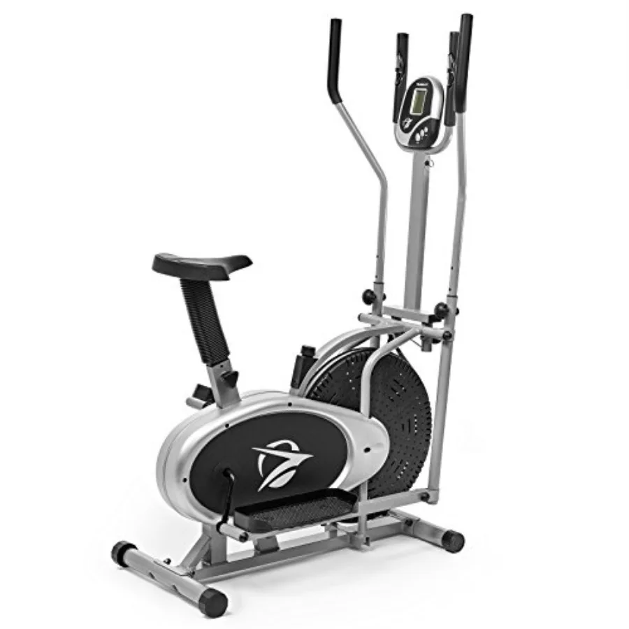 Plasma Fit Ellipsentrainer 2-in-1 Heimtrainer Cardio Fitness Heimtrainingsgerät