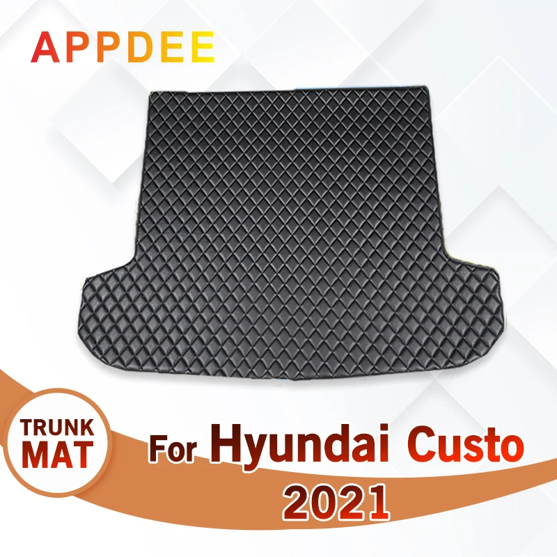 

Car Trunk Mat For Hyundai Custo 2021 Custom Car Accessories Auto Interior Decoration