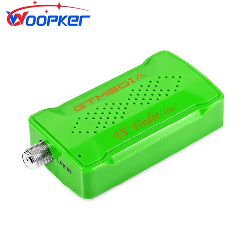 Woopker BT03 Mini DVB-S/S2 Receptor de TV por satélite V8 SAT Detector compatible con Android IOS