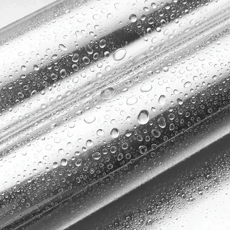 PVC Stainless Brushed Silver Removable Wallpaper Decor Film Vinyl Waterproof Oil-proof House Appliance Kitchen Elevator Sticker view 4