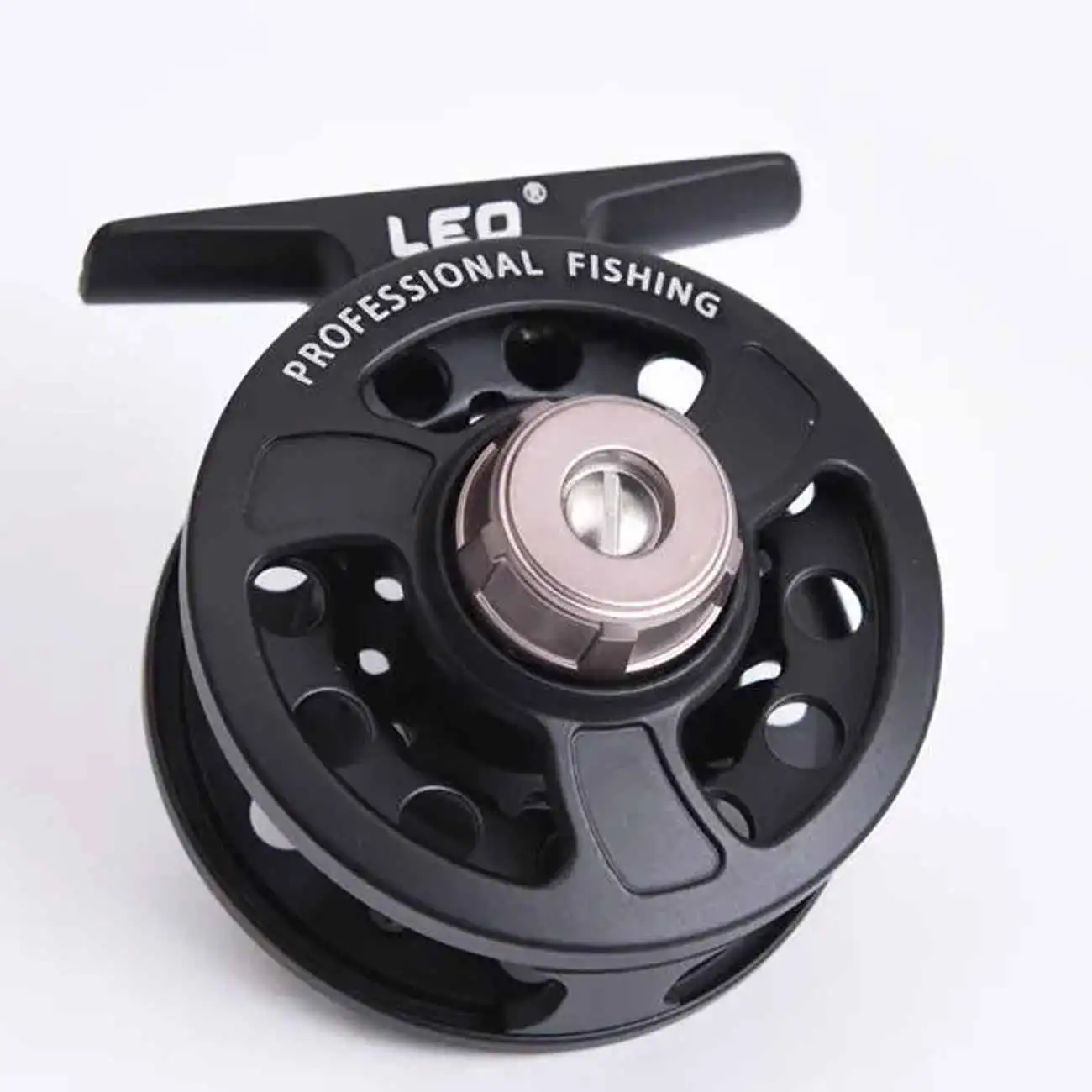 LEO FB60 Fishing Reel Full Metal Left/Right Fly Fishing Raft Vessel Wheel Hand Interchangeable Winter Ice Fishing Supplies