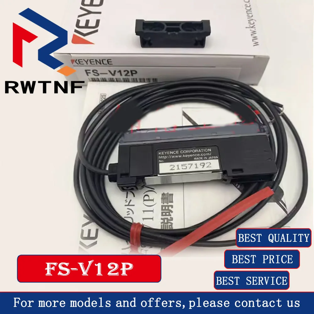 

Brand New Genuine FS-V12P KEYENCE digital fiber amplifier sensor 100% Original, stock in stock