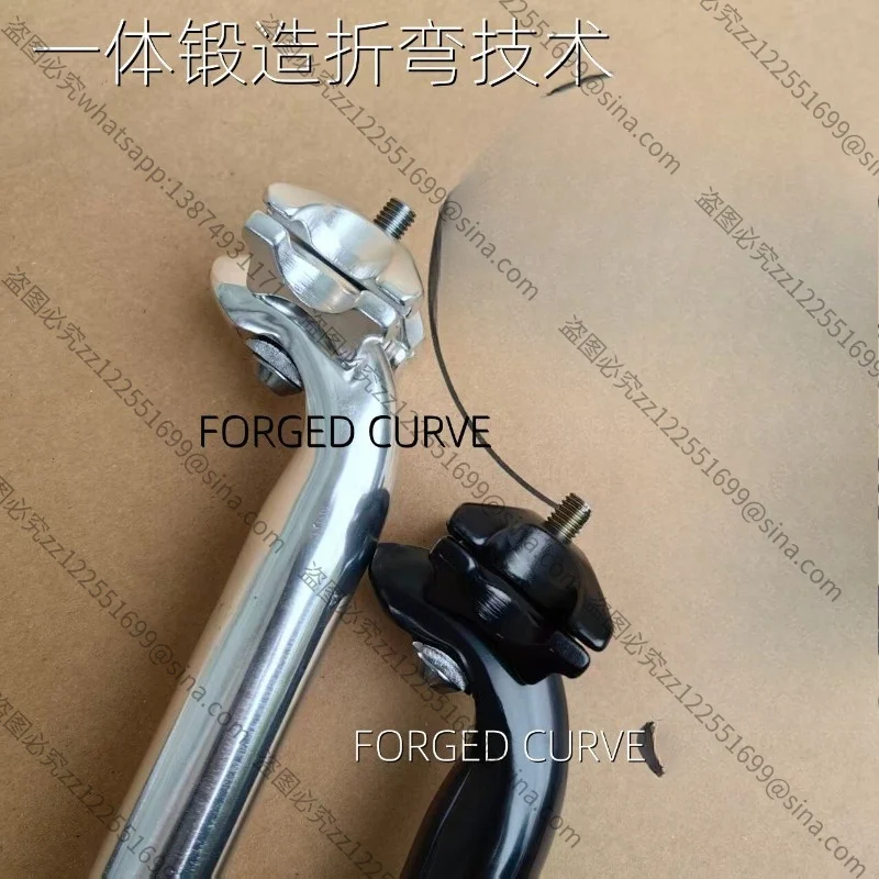 Suitable for 27.2 Retro Forged Alloy Seatpost Vintage Forged Aluminum Alloy Seat Posts, Saddle Tubes