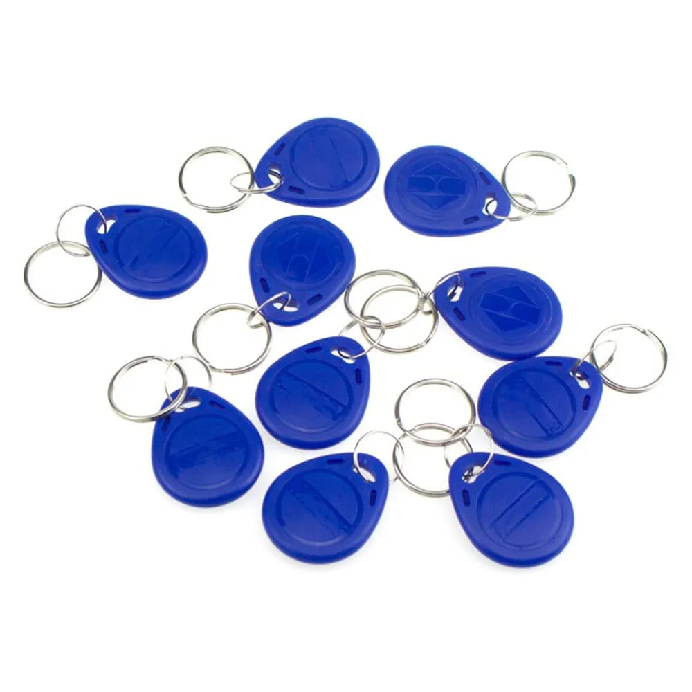 125KHz T5577 RFID Keychains NFC Token Tags Proximity ID Access Control Key Fob Card Support Read