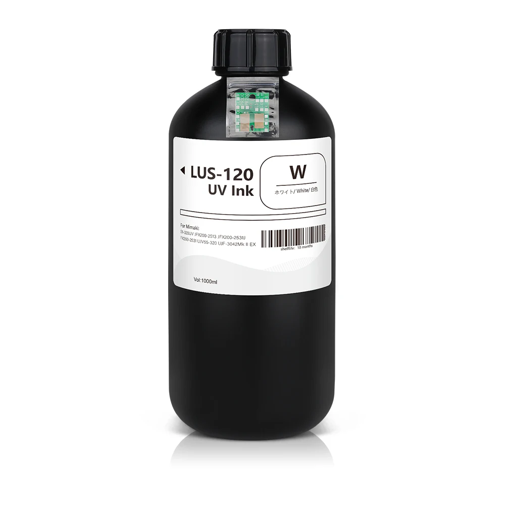 Winnerjet LUS-120 UV ink With one time use chip For Mimaki SIJ-320UV JFX200-2513 JFX200-2531 UJV55-320 UJF-3042Mk II EX printer