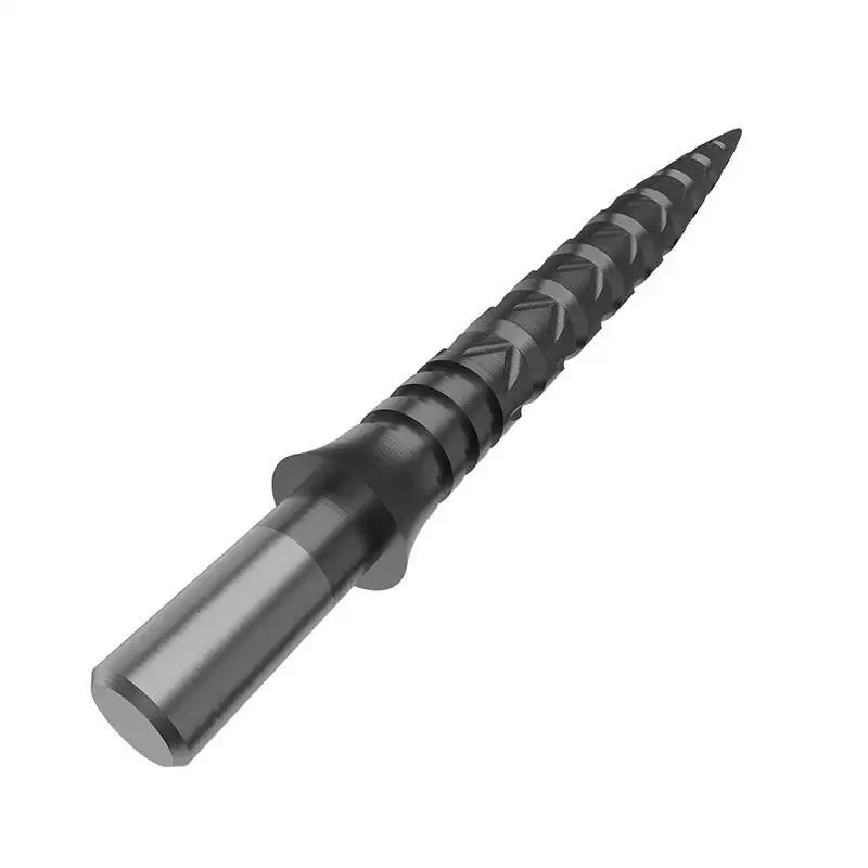 CUESOUL TOUCH POINT II Replacement Dart Steel Points,Collar Design,Titanium Coated,Pack Of 3pc---V Types