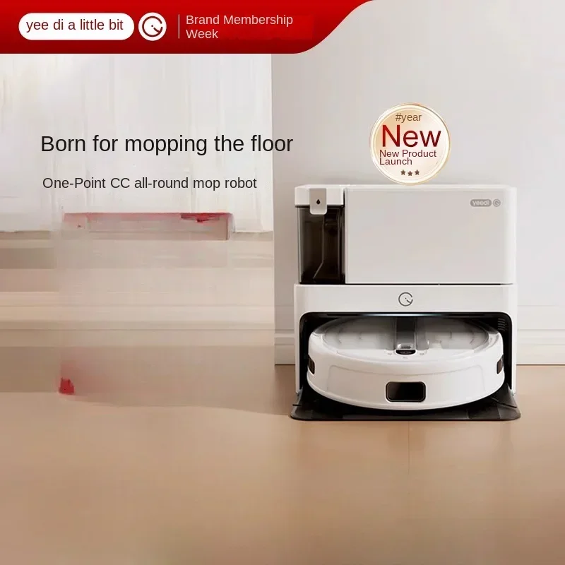 مكنسة كهربائية روبوتية جديدة من ECOVACS، غسيل ممسحة تلقائية ذاتية التفريغ