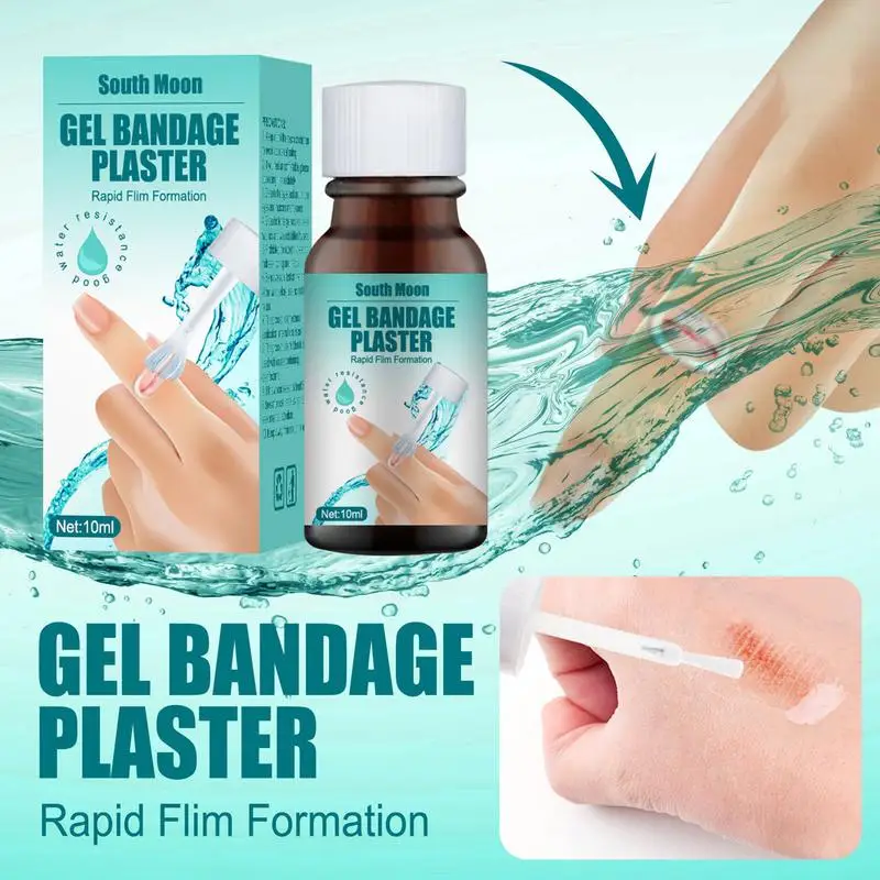 Vloeibare Bandaid Waterdichte Sneldrogende Beschermende Huid Barrière Beschermende Huid Barrière Wondbescherming Dressings 10Ml Ademend