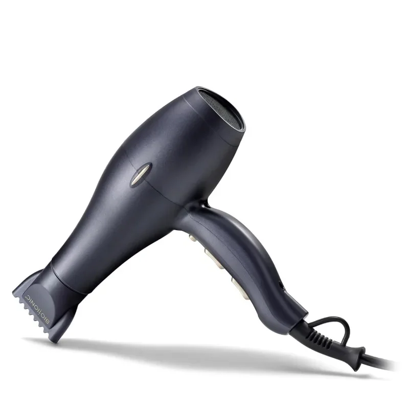 Bio Ionic GoldPro Hair Dryer, Moisturizing Heat Technology, Ultra-Powerful 1875W AC Motor, Multi-Speed Professional Hair Dryer