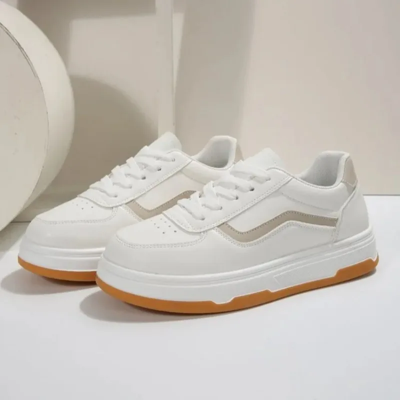 Hot Selling Little White Shoes Women's Korean Edition Fashion Student Casual Board Shoes Breathable Platform Trend Women's Shoes