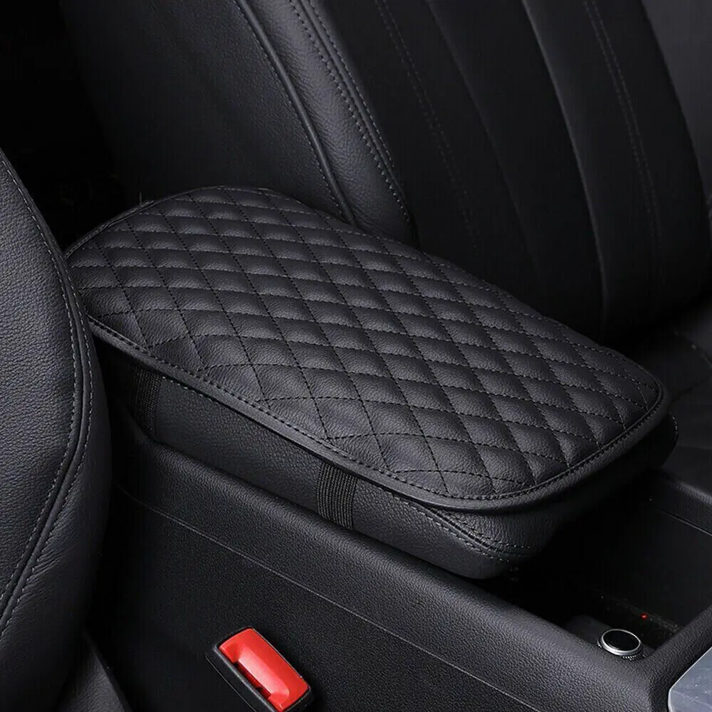 

Car Accessories Armrest Cushion Cover Center Console Box Pad Protector USA