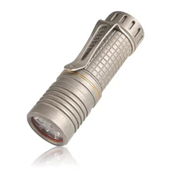 Maeerxu XT3 titanium alloy  High power EDC flashlight Outdoor lighting self-defense LED titanium flashlight