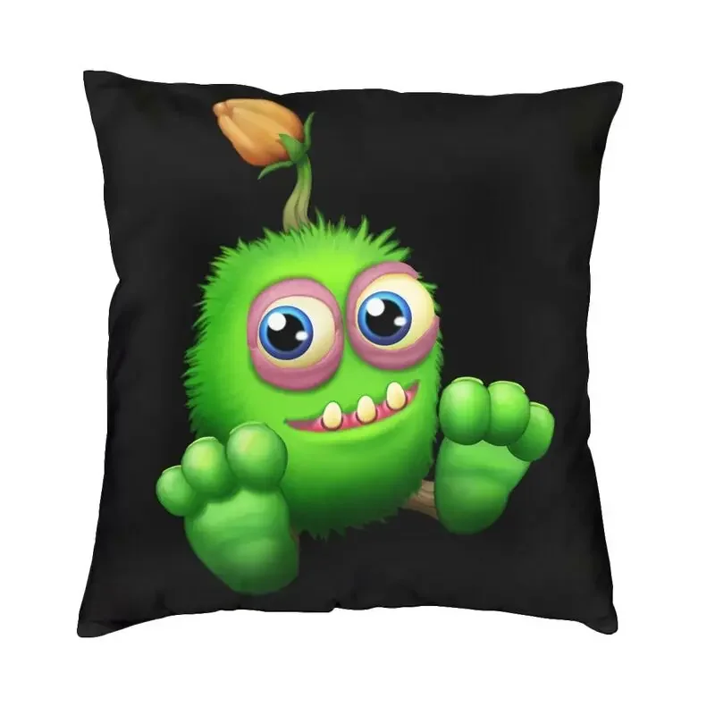 Luxury My Singing Monsters Cushion Cover for Sofa Electronic Games Throw Pillow Case Decoration Pillowcase