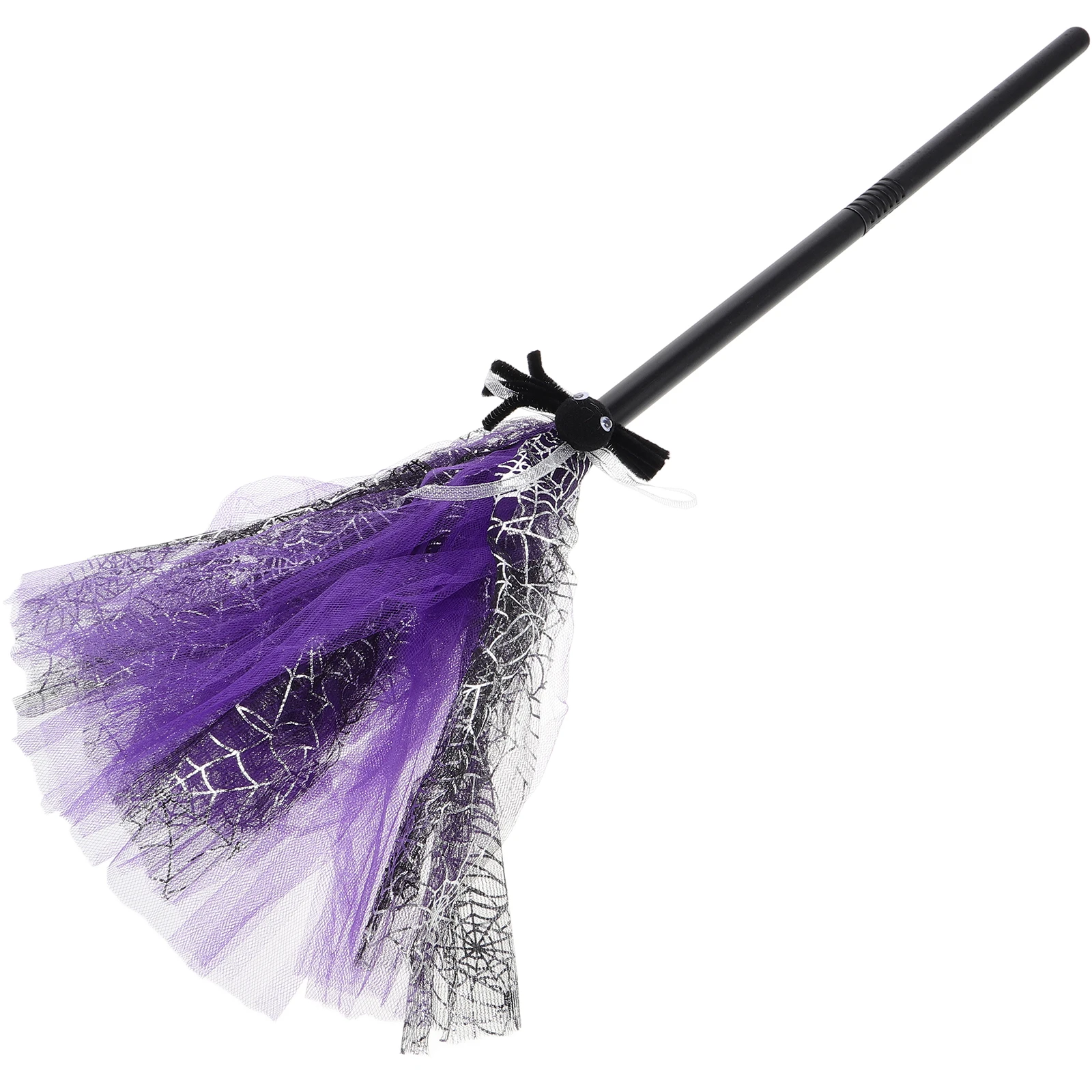 

Halloween Witch Broomstick Kids Toddler Prop Party Decoration Cosplay Broom Premium Costume Accessory Funny