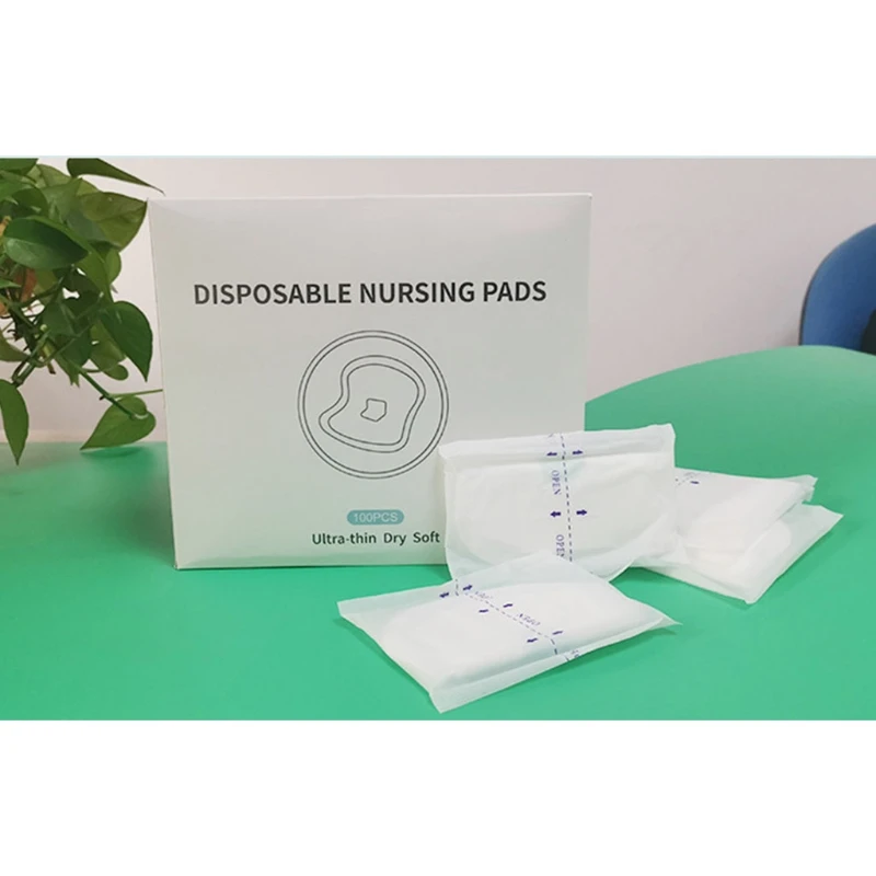 Anti-galactorroe Pads Ademend Wegwerp Verpleging Pad Absorberende Pads voor Borstvoeding Moederschap Benodigdheden 100 Stuks