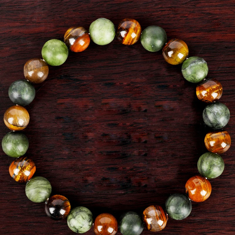 Natural Stone Prosperity Abundance Healing Bracelet for Success Relaxation Strength Health Good Luck Jewelry Gift