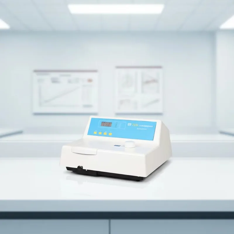 Shanghai Electric Analysis 722S Visible Spectrophotometer with 400-700nm Wavelength Range and 4nm Resolution
