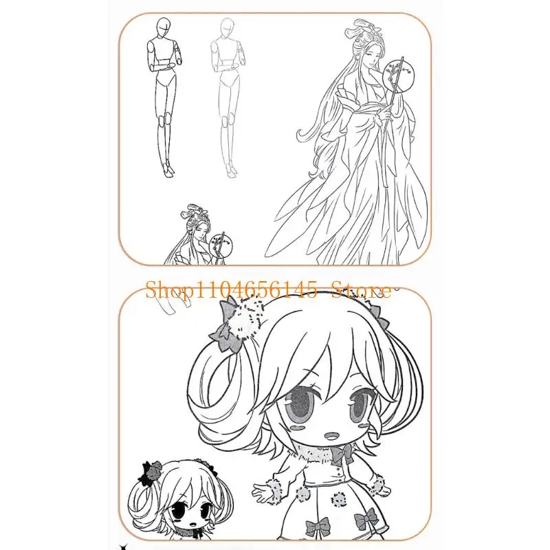 دفتر تتبع فني احترافي 5asd للمبتدئين يتميز بأوراق ورقية مقاومة للنزيف بشكل سلس #2