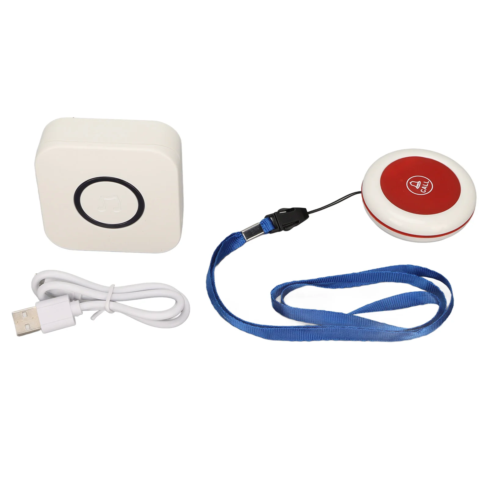 Caregiver Call Button Wireless Nurse Call System Alert Button Long Distant for Home Hospital