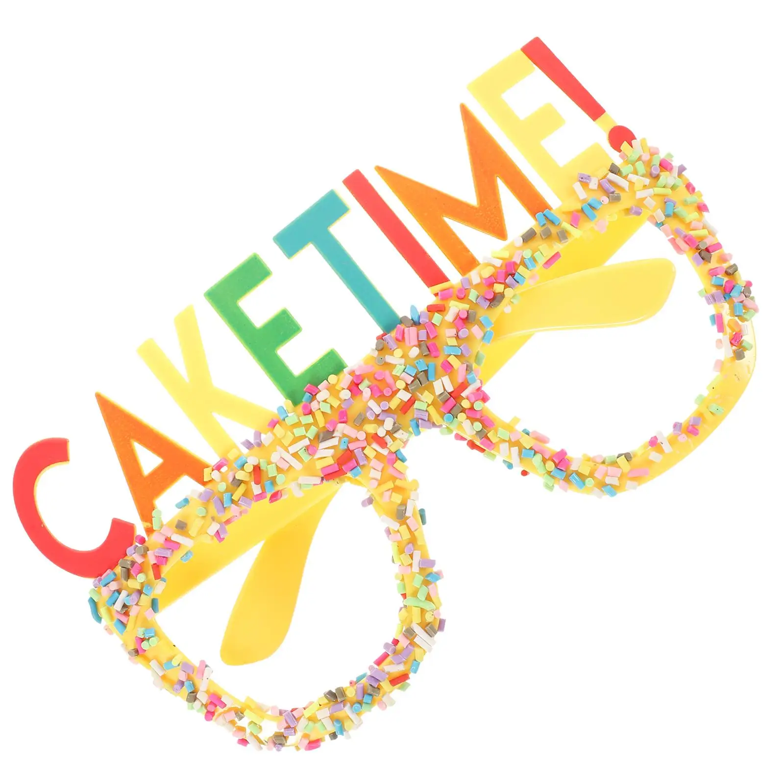 

Gifts Glasses Cake Birthday Birthdays Celebration Props Reusable Sunglasses Yellow