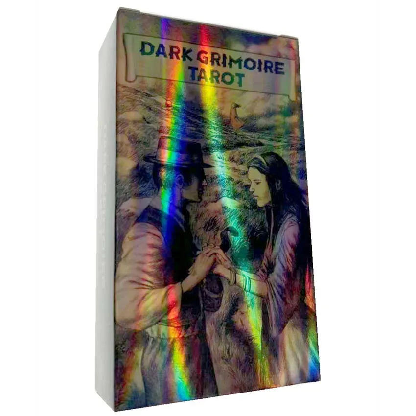 Dark Grimoire Tarot A 78-Card Deck Game Size:11.3*6.3*3.2 cm Paper Manual