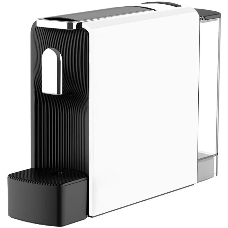 20-Bar Large Black Electric 2-in-1 Home Coffee & Milk Dispenser Portable Automatic Capsule Coffee Maker for Home Use for Cafe