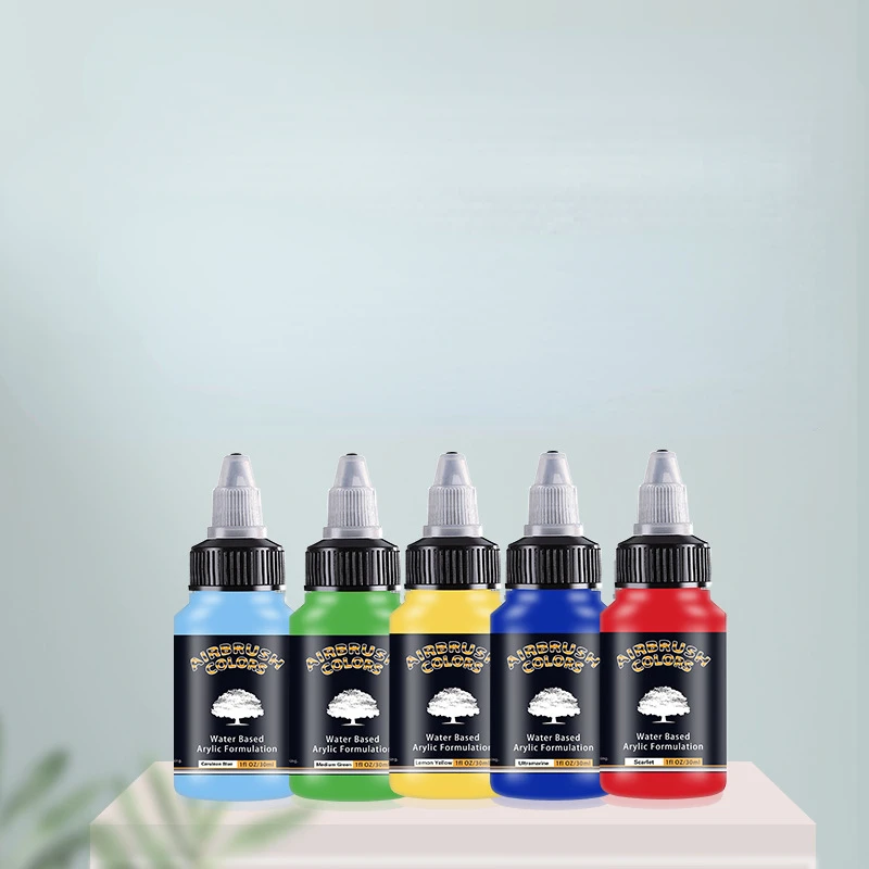 100ml Water-based Acrylic Paint High Quality Multi-purpose Airbrush Pigment DIY Spray Painting Material