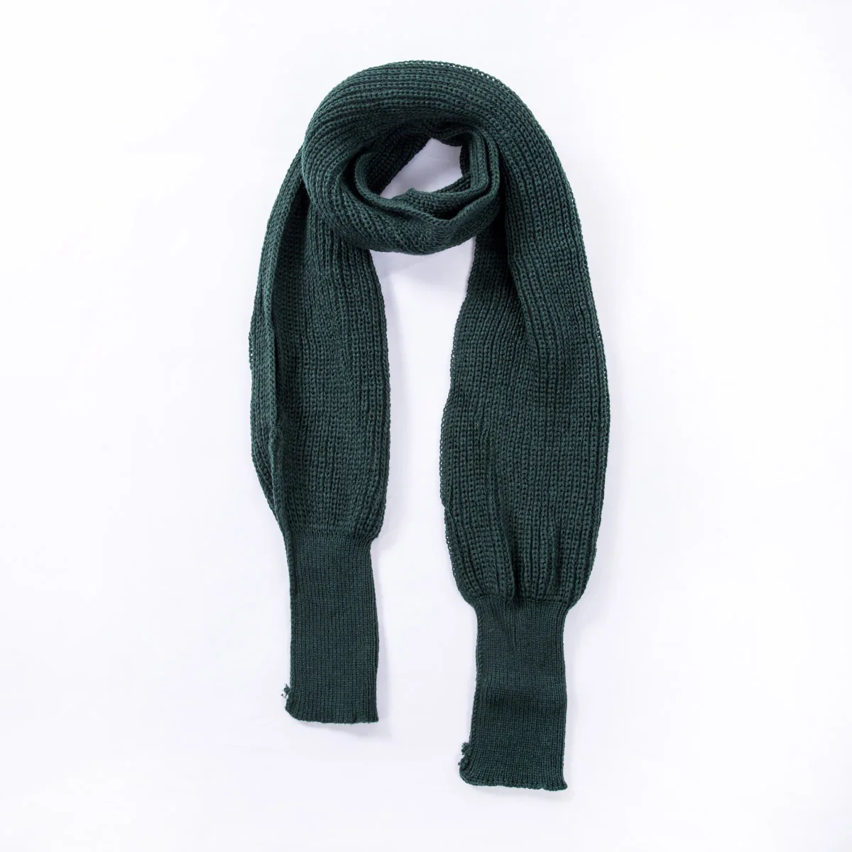 10 Colors Women Knitted Sweater Tops Scarf with Sleeve Wrap Winter Warm Shawl Scarves Sweaters