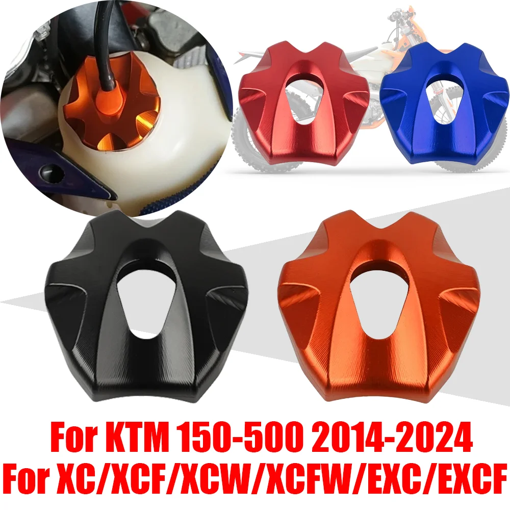 Oil Gas Fuel Tank Cap Cover For KTM TPi 125 150 250 300 350 450 500 EXC EXC-F XC XCF XCW XCF-W 2014 - 2024 SX 65 Freeride 250