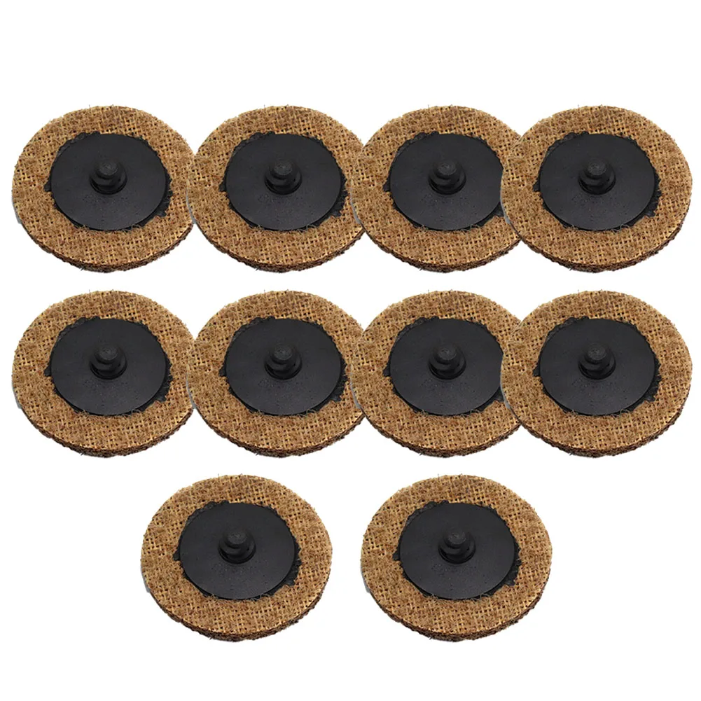 10PCS 2Inch 80-120Grit Sanding Discs Grinding Flat Flap Disc For Polishing Metal Processing Finishing Deburring Mirror Polishing