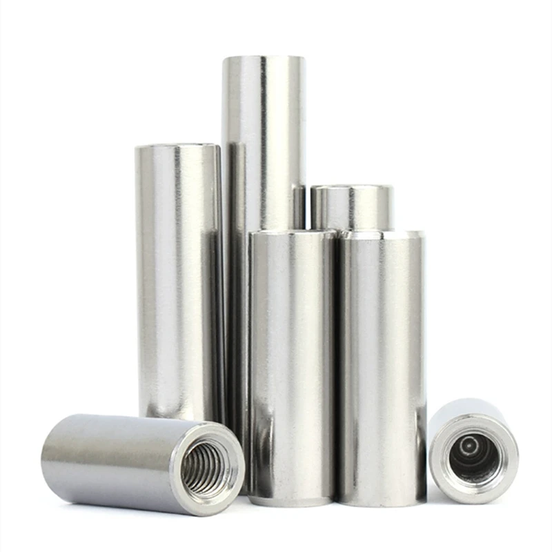 Weiyi M3-M6 GB120 SUS304 rodamiento de rosca interna de acero inoxidable posición cilíndrica rollo pasador moldeado tuerca de inserción integrada